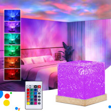 JIAWEN Galaxy Projector Light for Bedroom  Ocean Wave Sensory Light with 16