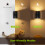 AUVON Night Light Plug in Wall 2 Pack LED Motion Sensor Night Light with 11 2