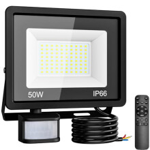 Motion Sensor Outdoor Security Light 50W 3000LM LED Floodlights with PIR Se
