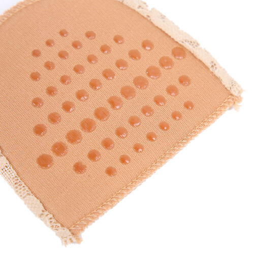 Cuscinetto per avampiede 8x9 cm colore pelle per donne 2