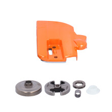 Kettenspanner Kupplungsabdeckungs-Set passend für Husqvarna 353 351 350 346XP 345 Kettensäge