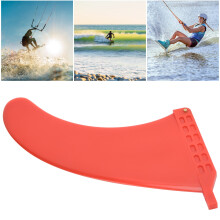 Surfboard Fin Umweltfreundliche PVC Surf SUP Paddelboard Finne für Longboard Surfboard Schwanz Rot