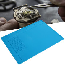 Tappetino in gomma per la riparazione di orologi 350 x 250 mm 13,8 x 9,8 pollici