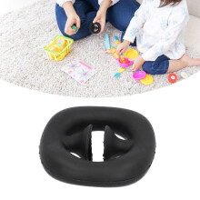 Adult Silicone Suction Cup Hand Grip Toy for Stress Relief Black