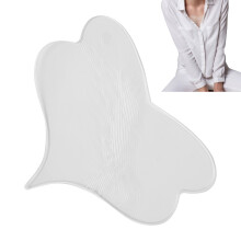 Transparente Brustfalten-Aufkleber Wiederverwendbare Waschbare Silikon-Anti-Falten-Brustpads