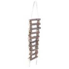 Échelle en bois pour animal de compagnie - Pont de 50 cm - Couleur : Tel que montré