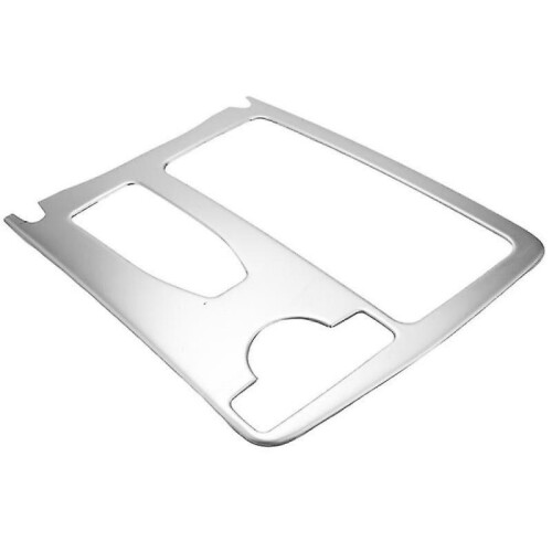 Car Silver Abs Central Console Cup Holder Trim Cover Right Drive for E Class C Class W204 2