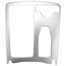 Car Silver Abs Central Console Cup Holder Trim Cover Right Drive for E Class C Class W204