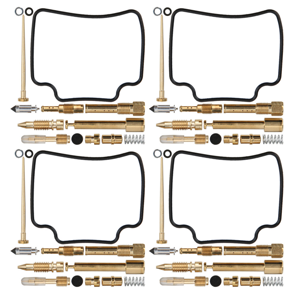 Carburetor Fix Kit For Honda Cb750 Rc42 1992-2008 4 Set Overhaul Seals 8411343800660