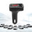 Bluetooth 5.0 FM Transmitter MP3 Player Charger, 64G Support, Colorful Atmosphere Lights 16