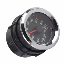 Universal Turbo Boost Anzeigestift mit 7-Farben-LED-Anzeige ‑30 bis 30 PSI, 52 mm Durchmesser, passend für 12V Auto, LKW, Boot