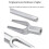 5pcs New Fork Type Pry Bar Tool Ball Joint Remover 5