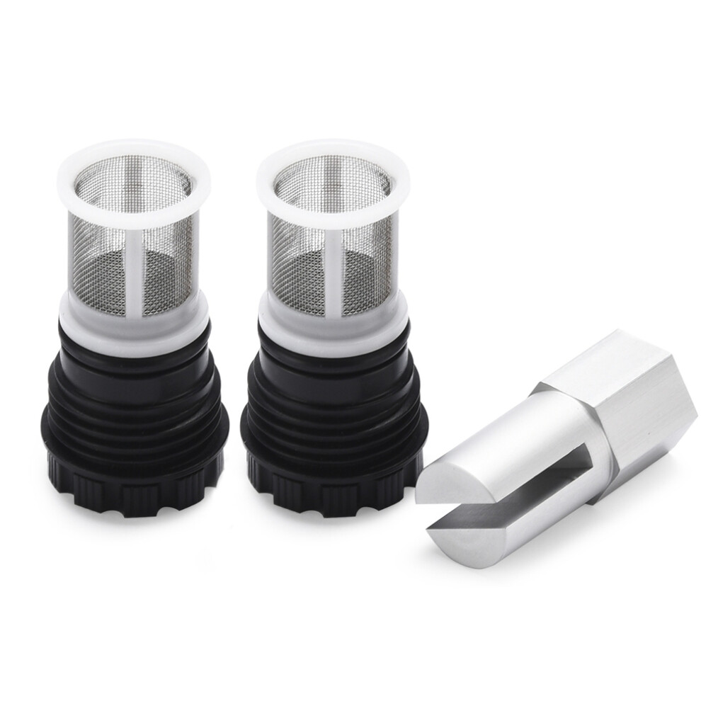 Parte Del Filtro Dello Scaldabagno Istantaneo E Strumento Di Rimozione Del Filtro Di Ingresso