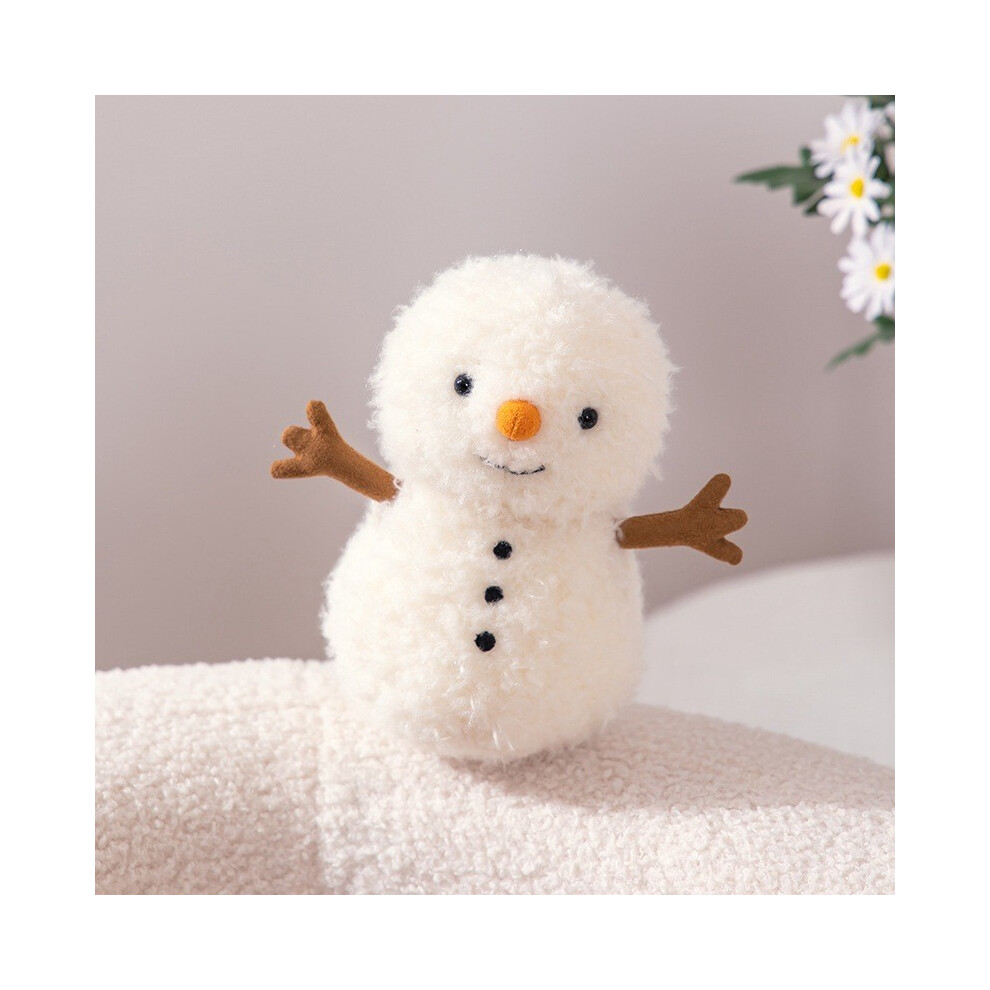 (Snowman) Plush Toy Christmas Gingerbread House Stars Xmas Tree Decoration Stuffed Doll