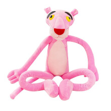 (No Cloth,60cm/23.6in)Roze Panter Pluche Speelgoed Schattig Zacht Knuffeldier Pp Katoen Pop Ideale Cadeaus