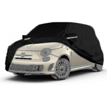 Waterproof Car Cover Compatible with Fiat 500/500c/500e/abarth 500 2007-2022, 4 Tw (age)