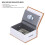 Mini cassaforte a libro 11,5x8x4,5 cm 8 oz giallo 3