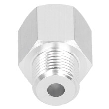 Öldrucksensor-Adapter M16 1,5 auf 1/4 NPT Aluminiumlegierung geeignet für GM LS LS1 LSX LS3 Motoren