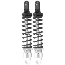 2 Stück RC Aluminium Stoßdämpfer 173 mm für HSP 94050 1/5 RC Benzin Offroad-Fahrzeuge (Silber)