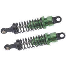 2 Stück 72mm RC Aluminium Stoßdämpfer für TRAXXAS SLASH 2WD RC Auto Upgrade-Teile Grün