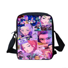 (Style 3) Hunters Kpop Demon Inspired Printed Crossbody Bag Playful Teen School Middle