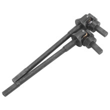 2 Stück RC gehärteter Stahl-Front-Universal-Antriebswelle für Axial Capra 1.9 UTB 1/10 RC Auto