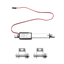 Motor atuador elétrico à prova d'água de velocidade 15 mm/s, atuador linear