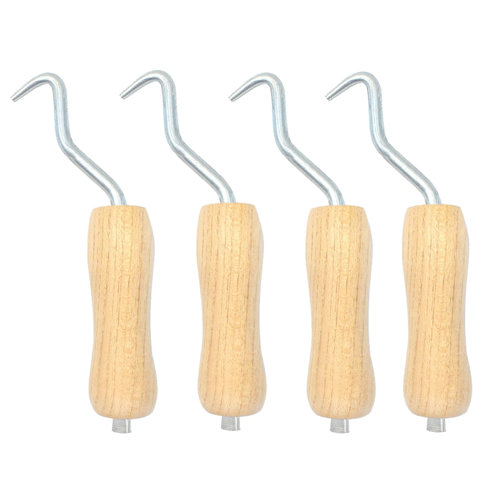 Rebar Twister With Wooden Handle Concrete Iron Wire Tie Twister Tool 4853732207959