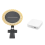 Sensor de chuva solar Zigbee WiFi Tuya com carregamento solar 1