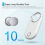 Smart Tag GPS Tracker για εύρεση κλειδιών μεγάλων αποστάσεων, λευκό 3