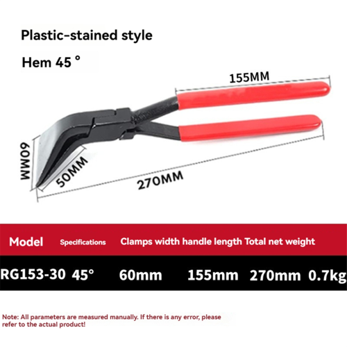 3PCS Folding Pliers Bending Pliers 45/90/180Folding Pliers Set 1