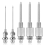 5Pcs Grease- Needle Nozzle Kit,Grease- Tip Adapter Fitting Tool 1