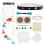 Kit de 151 feuilles ShrinkyDink, kit de porte-clés ShrinkyDink 1
