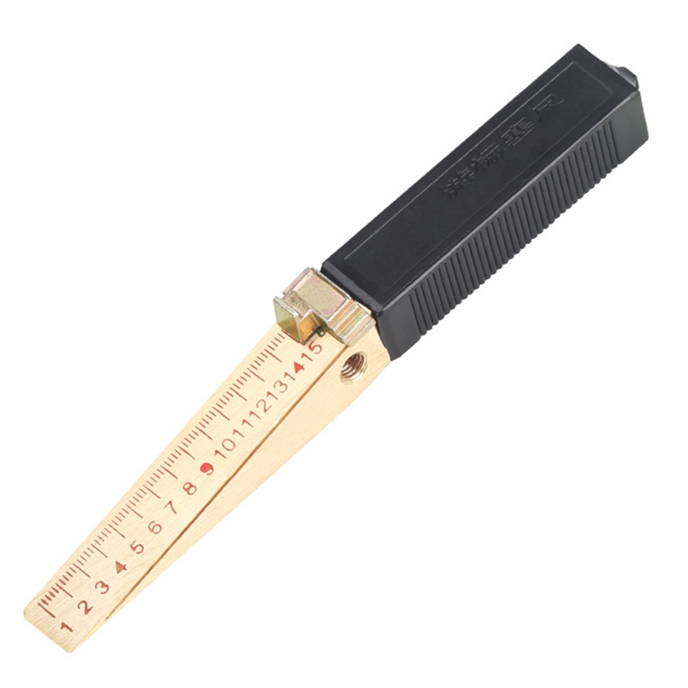 0.2Mm Wedge Shaped Vernier Feeler Gauge Flatness Measuring Tool 4853732217385