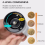 Electric Salt and Pepper Grinder Rechargeable Automatic Spice Crusher 5
