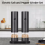 Electric Salt and Pepper Grinder Rechargeable Automatic Spice Crusher 4