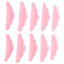 5 paia di cuscinetti in silicone per Lash Lift rosa (S-M-M1-M2-L)