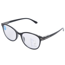 Occhiali da lettura multifocali neri +3.00 Luce Blu
