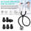 Stethoscope Ear Tips Replacement Stethoscopes Parts Ear Pieces 4