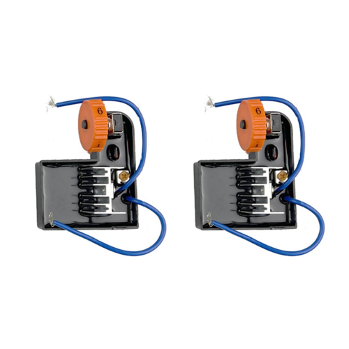 2pcs Speed-Regulating Switch Fittings Upgraded model