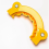 3 stuks slijpbits, artefact, afvalbit, oude bit, slijpbit 3