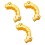 3 stuks slijpbits, artefact, afvalbit, oude bit, slijpbit 1
