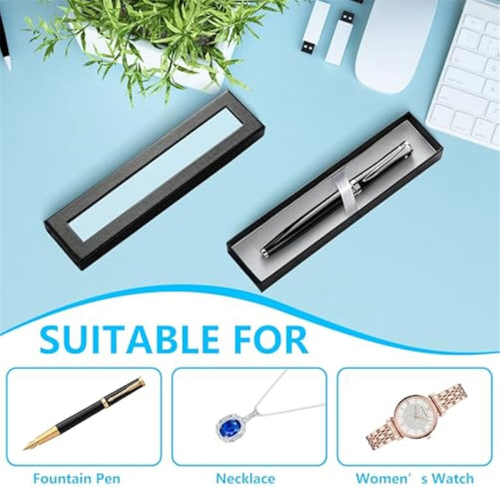 10Pcs Empty Pen Gift Box with Clear Lid Pen Boxes 2