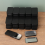 60 Pack Black Mini Rectangular Metal Tins Boxes with Sliding Lids 5