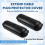 Extension cable Safety Cover with Connection Box Black 7