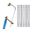 Adjustable Frame Sawbow U-Shape Coping Jig Saw Hand Saw with 16 Blade 1