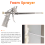 Expanding Foam Applicator Metal Blowing Tool Foam Caulk Tool Silver 4