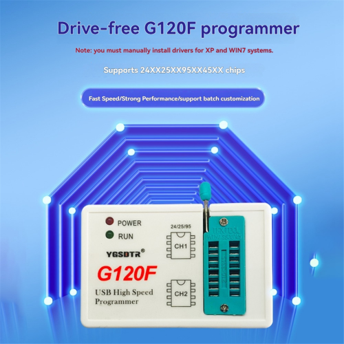 G120F Programmierer 25SPI FLASH/24/25/95 EEPROM-Chip 1