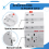 Stroomschakelaar Ononderbroken Voeding 2P 63A 110V B 6