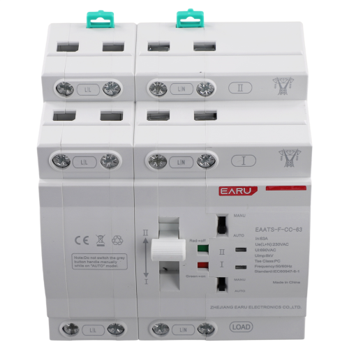 Interruptor de transferência automática de energia dupla ATS 2PCS Rede elétrica 2